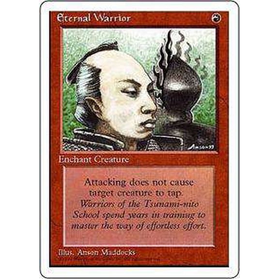 MtG 4th Edition Common Eternal Warrior