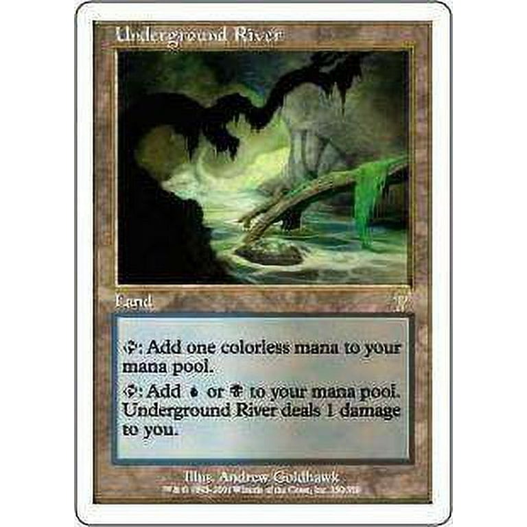 MtG 7th Edition Rare Underground River #350 - Walmart.com