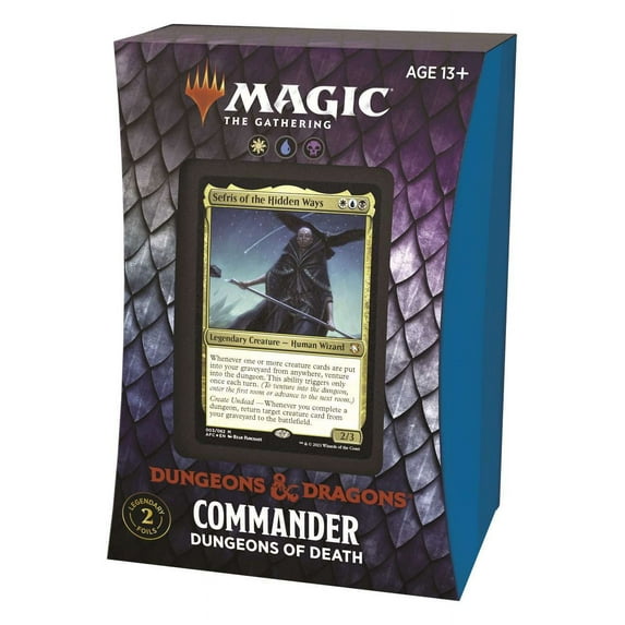 MtG Adventures in the Forgotten Realms Commander Dungeons of Death Deck