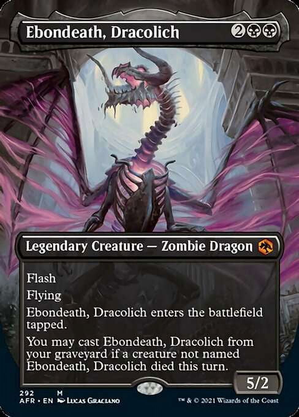 Single MTG Card Green Dragon Magic: The Gathering - Green Dragon (Borderless) - Adventures In The Forgotten Realms Single Card MTG Collector Card Single MTG Card Green Dragon Magic: The Gathering - Green Dragon (Borderless) - Adventures In The Forgotten Realms Single Card MTG Collector Card