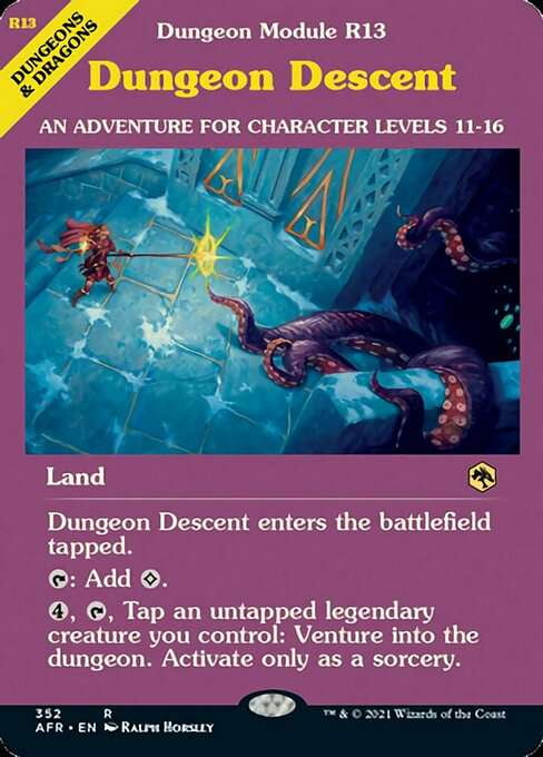 mtg adventures in the forgotten realms showcase cards Magic Gathering: Set Booster Pack Rare Artist Adventures in Forgotten Realms SHOWCASE