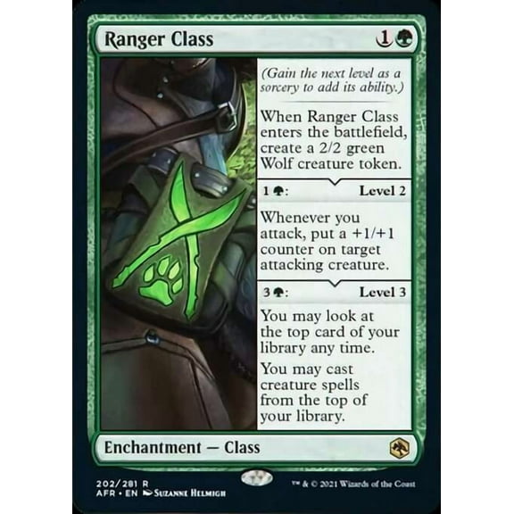 MtG Adventures in the Forgotten Realms Rare Ranger Class #202