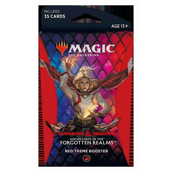 Magic: The Gathering Adventures in The Forgotten Realms Theme Booster - Red