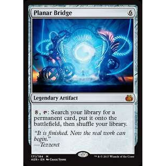 MtG Aether Revolt Mythic Rare Planar Bridge #171