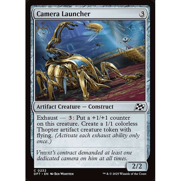 MtG Aetherdrift Common Camera Launcher #232