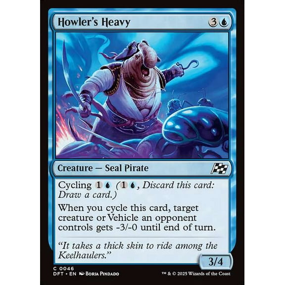 MtG Aetherdrift Common Howler's Heavy #46