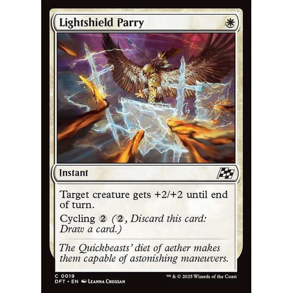 MtG Aetherdrift Common Lightshield Parry #19