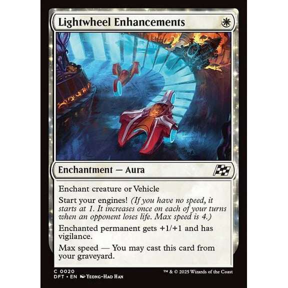 MtG Aetherdrift Common Lightwheel Enhancements #20