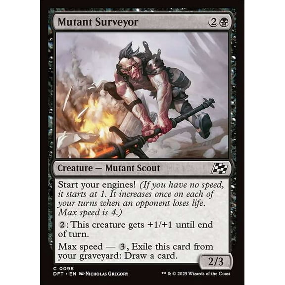 MtG Aetherdrift Common Mutant Surveyor #98