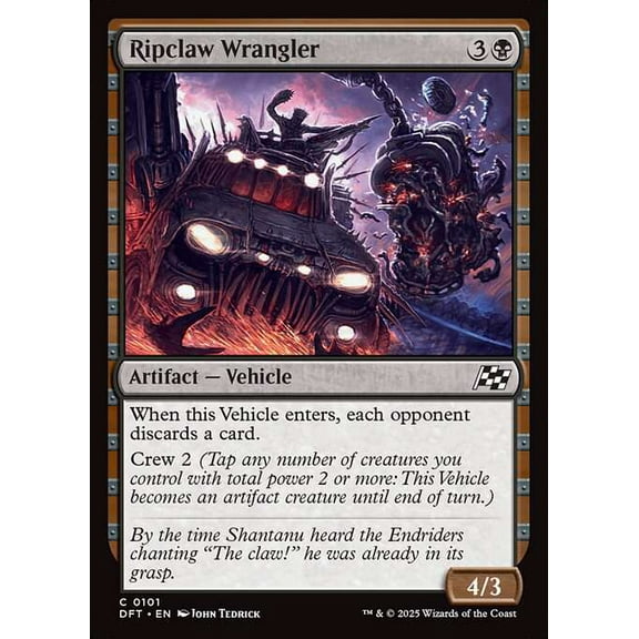 MtG Aetherdrift Common Ripclaw Wrangler #101