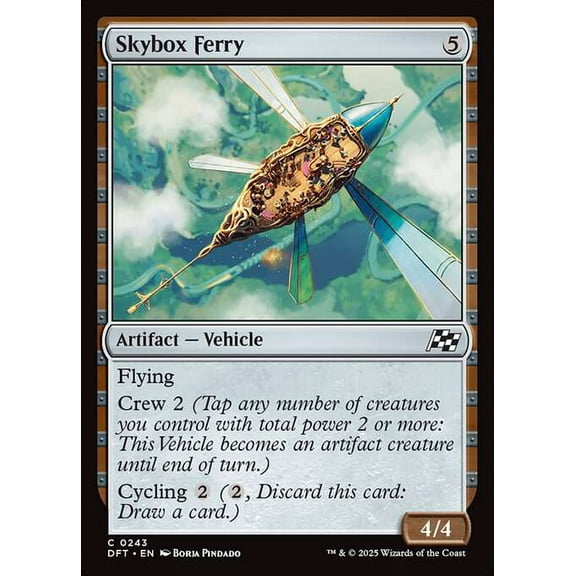 MtG Aetherdrift Common Skybox Ferry #243