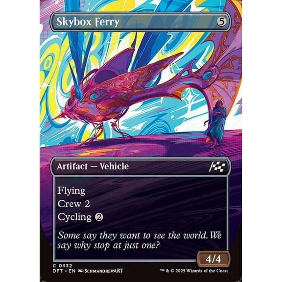 MtG Aetherdrift Common Skybox Ferry (Revved Up) #332