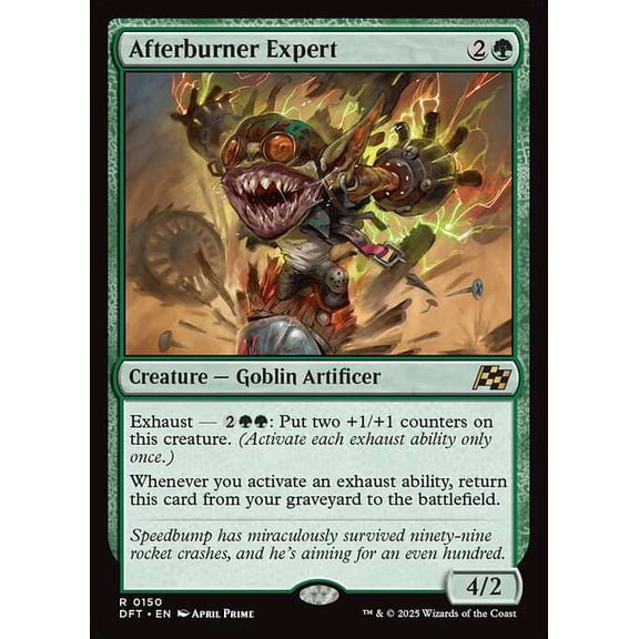 MtG Aetherdrift Rare Afterburner Expert #150