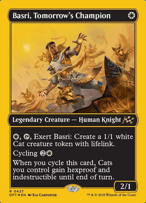 MtG Aetherdrift Rare Basri, Tomorrow's Champion (First Place Foil) #427 - Walmart.com MtG Aetherdrift Rare Basri, Tomorrow's Champion (First Place Foil) #427 - Walmart.com
