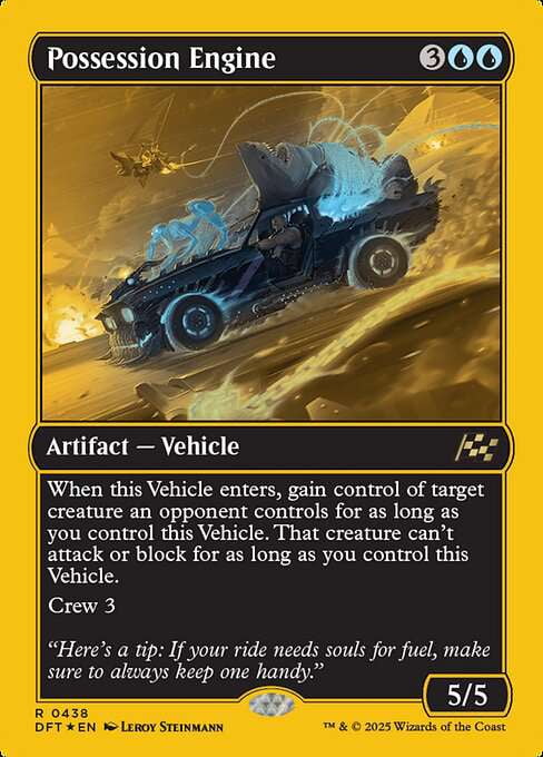 Possession Engine MtG Aetherdrift Rare Possession Engine (First Place Foil) #438 ...