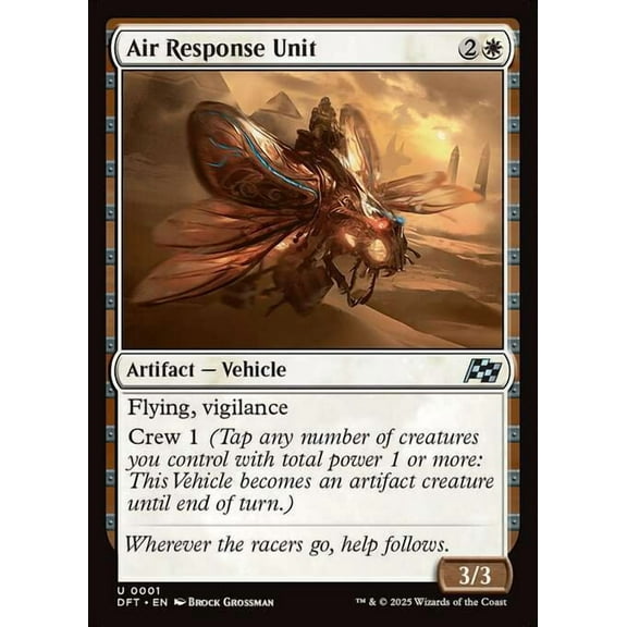 MtG Aetherdrift Uncommon Air Response Unit #1