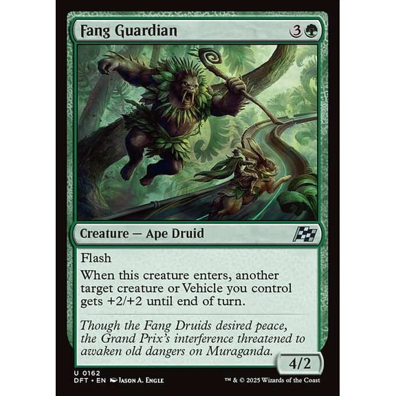 MtG Aetherdrift Uncommon Fang Guardian #162