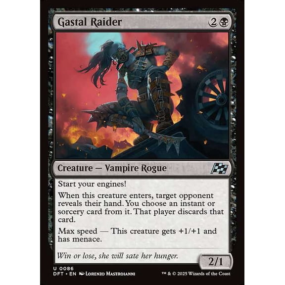 MtG Aetherdrift Uncommon Gastal Raider #86