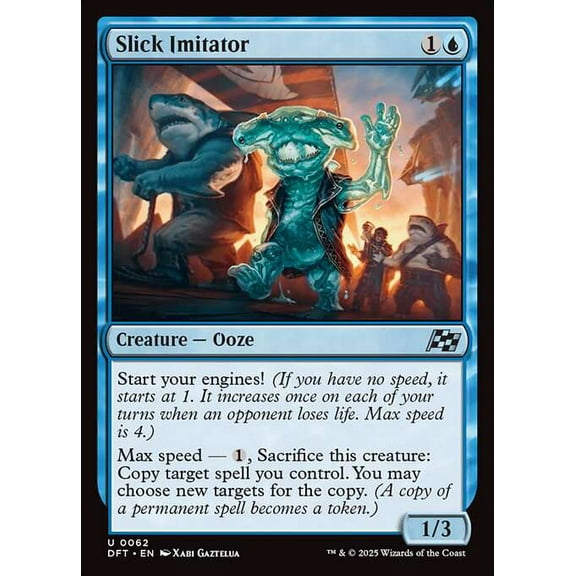 MtG Aetherdrift Uncommon Slick Imitator #62