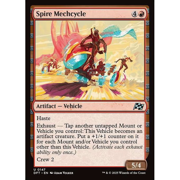 MtG Aetherdrift Uncommon Spire Mechcycle #147
