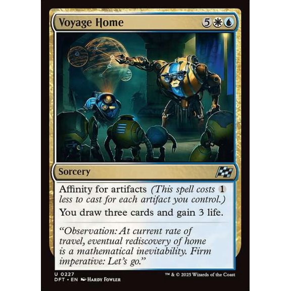 MtG Aetherdrift Uncommon Voyage Home #227