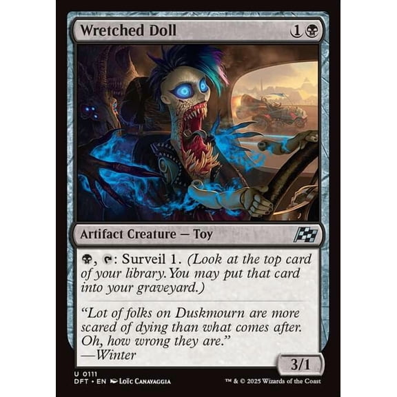 MtG Aetherdrift Uncommon Wretched Doll #111