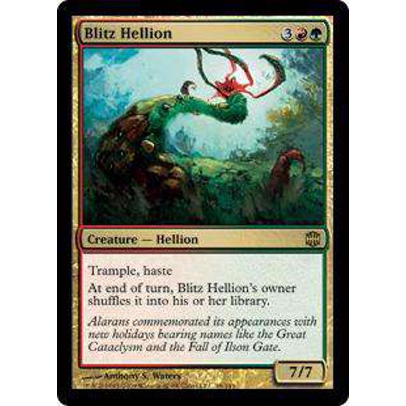 MtG Alara Reborn Rare Blitz Hellion (Foil) #49