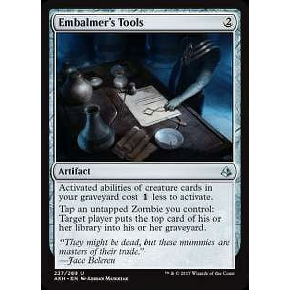 MtG Amonkhet Uncommon Embalmer's Tools #227