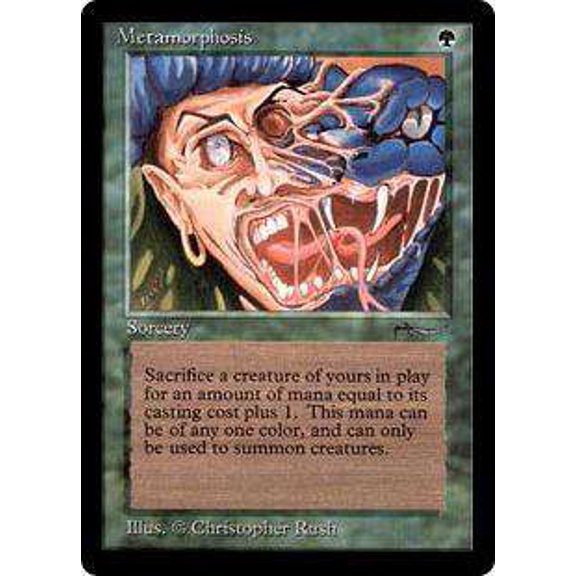 MtG Arabian Nights Common Metamorphosis