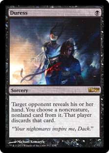 MtG Assorted Promo Cards Duress (IDW Promo) - Walmart.com