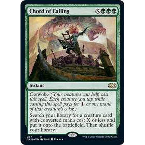 MtG Assorted Promo Cards Rare Chord of Calling (Launch Party Promo) #384