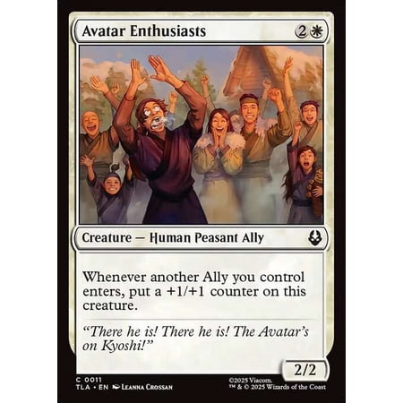MtG Avatar the Last Airbender Common Avatar Enthusiasts #11