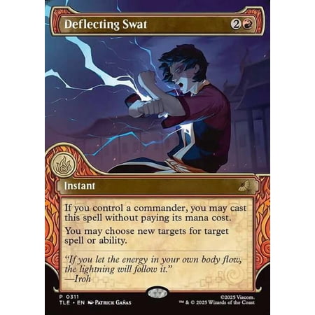 MtG Avatar the Last Airbender Rare Deflecting Swat [Commander Bundle] #311