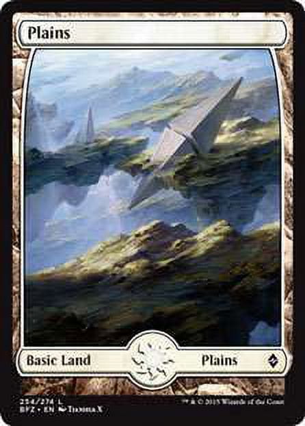 MtG Battle for Zendikar Land Plains (Full-Art, Foil) #254 - Walmart.com MtG Battle for Zendikar Land Plains (Full-Art, Foil) #254 - Walmart.com