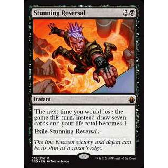 MtG Battlebond Mythic Rare Stunning Reversal #51
