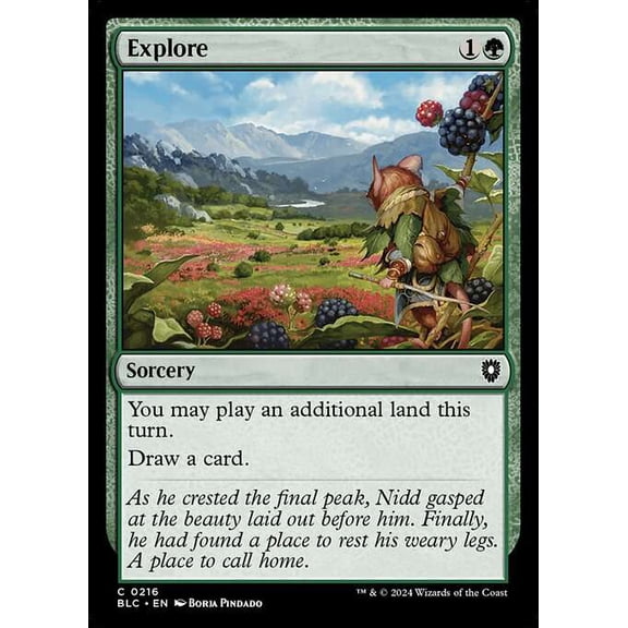 MtG Bloomburrow Commander Common Explore #216
