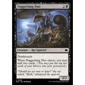 MtG Bloomburrow Common Daggerfang Duo #89