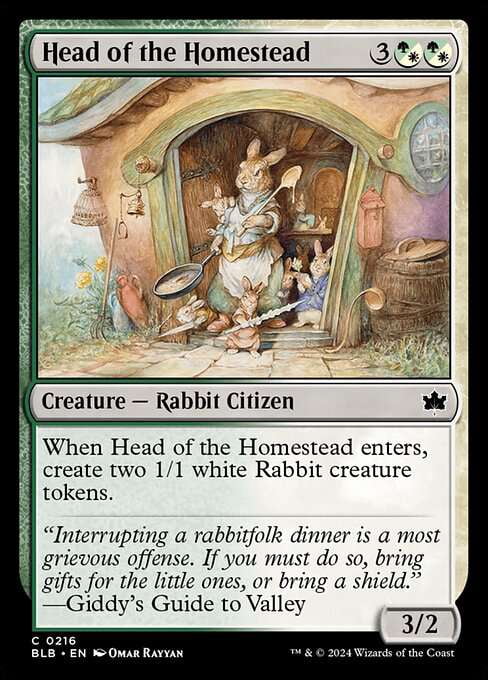 bloomburrow mtg card Magic The Gathering Commander Deck Art Lands) Bloomburrow Collector Boosters – Mox