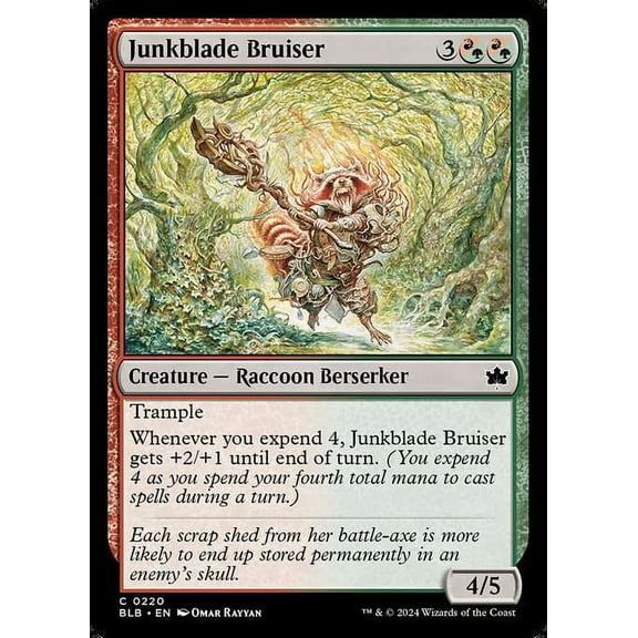 MtG Bloomburrow Common Junkblade Bruiser #220