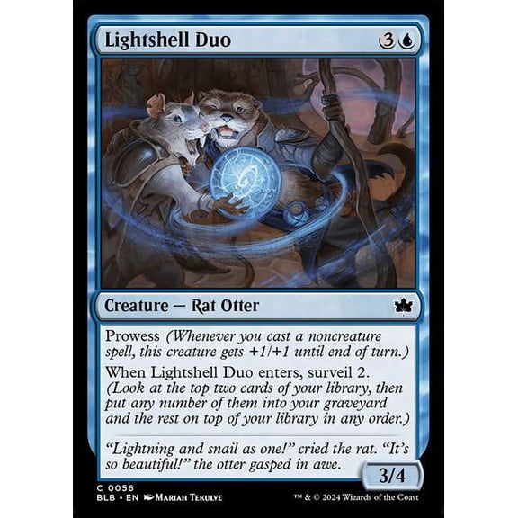 MtG Bloomburrow Common Lightshell Duo #56