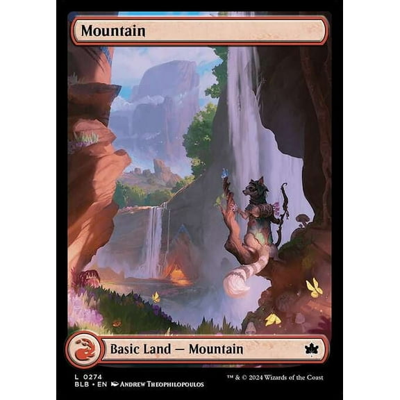 MtG Bloomburrow Common Mountain #274