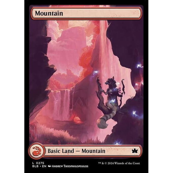 MtG Bloomburrow Common Mountain #275