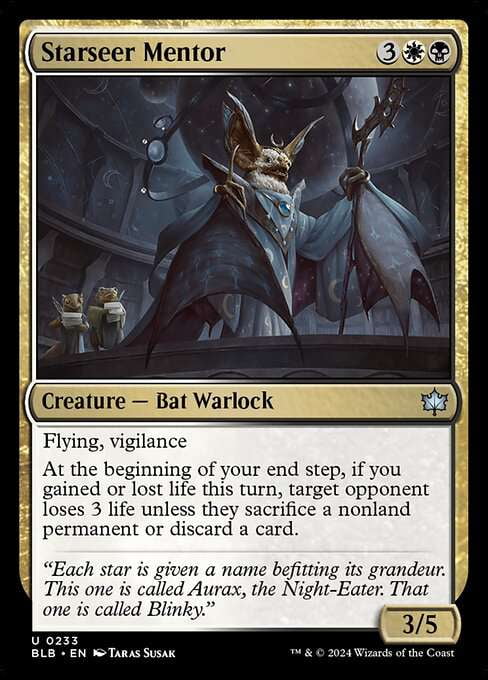 MtG Bloomburrow Uncommon Starseer Mentor #233 - Walmart.com MtG Bloomburrow Uncommon Starseer Mentor #233 - Walmart.com