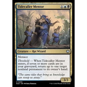 MtG Bloomburrow Uncommon Tidecaller Mentor #236