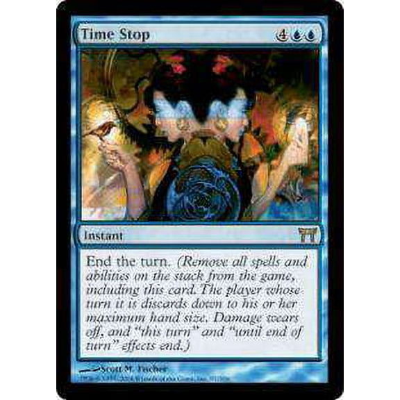 MtG Champions of Kamigawa Rare Time Stop #97