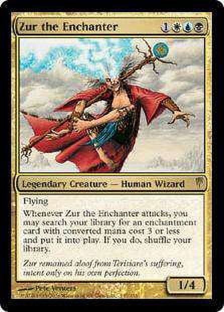 MtG Coldsnap Rare Zur the Enchanter #135 - Walmart.com
