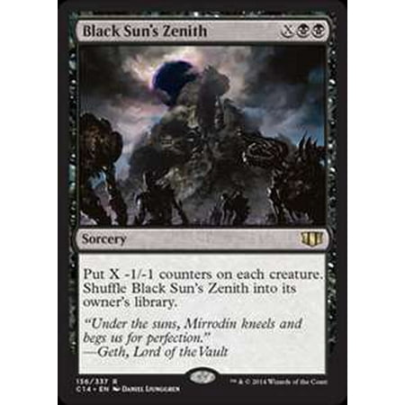 MtG Commander 2014 Rare Black Sun's Zenith #136