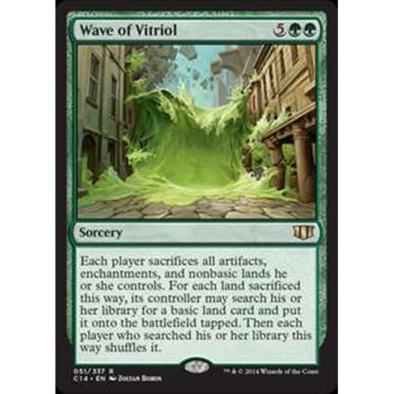 MtG Commander 2014 Rare Wave of Vitriol #51