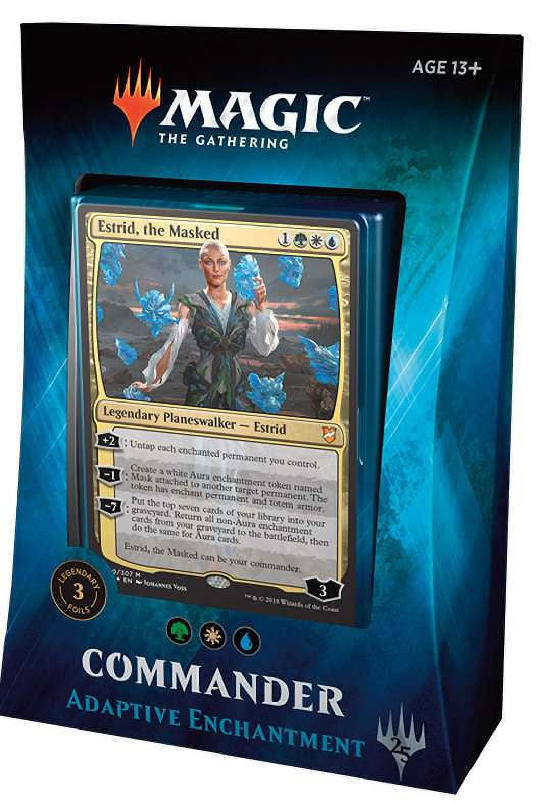 MtG Commander 2018 Adaptive Enchantment Deck (Green White Blue) - Walmart.com MtG Commander 2018 Adaptive Enchantment Deck (Green White Blue) - Walmart.com
