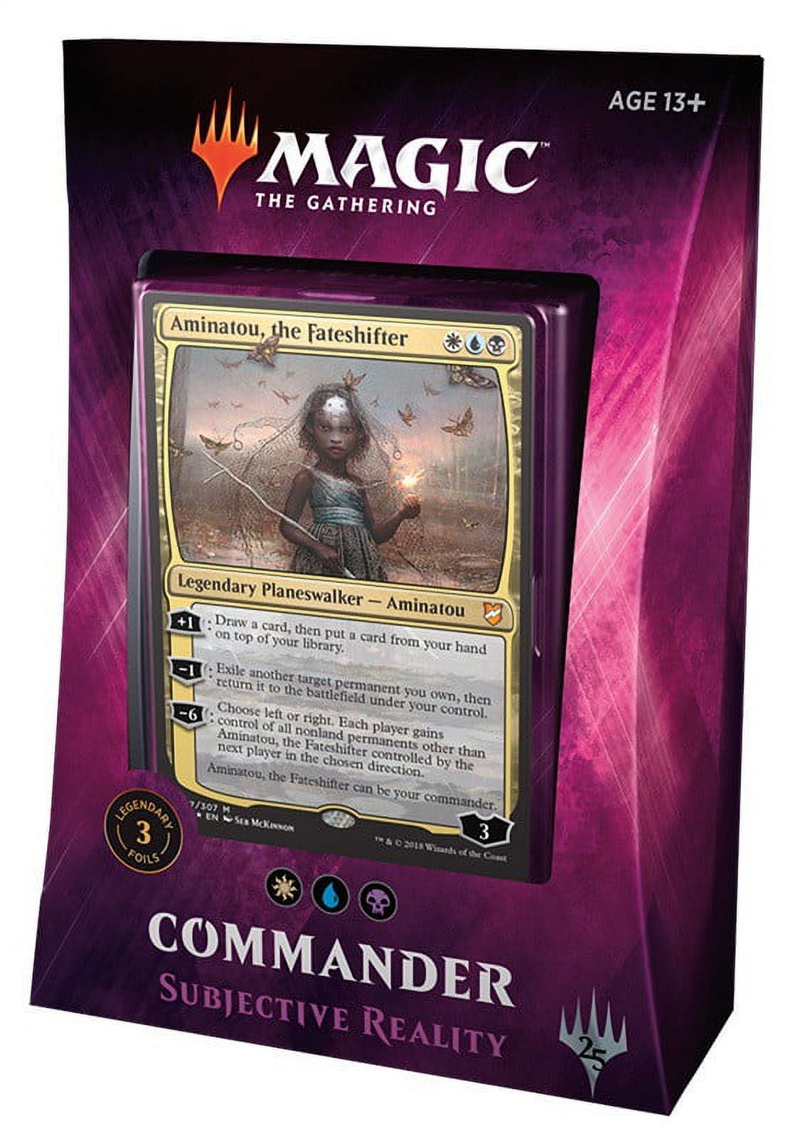 MtG Commander 2018 Subjective Reality Deck (White Blue Black)